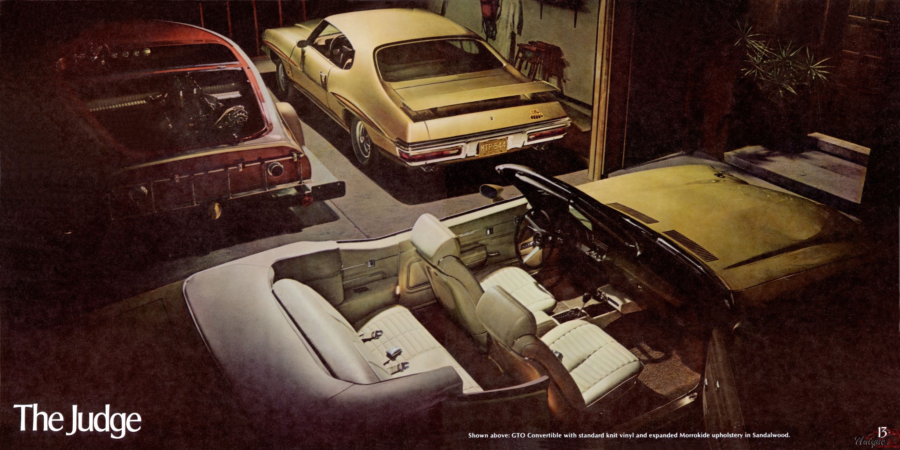 1971 Pontiac Performance Cars Brochure Page 17